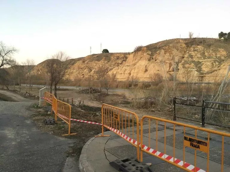 Fraga inicia obres per a un passeig vora el Cinca que estrenarà a la primavera