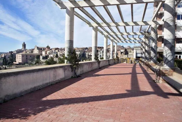 Cervera reforça el mirador de la Pèrgola per enfonsaments