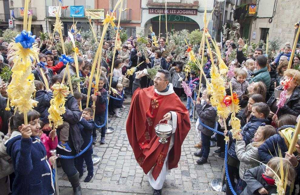 Diumenge de Rams, palmes i devoció