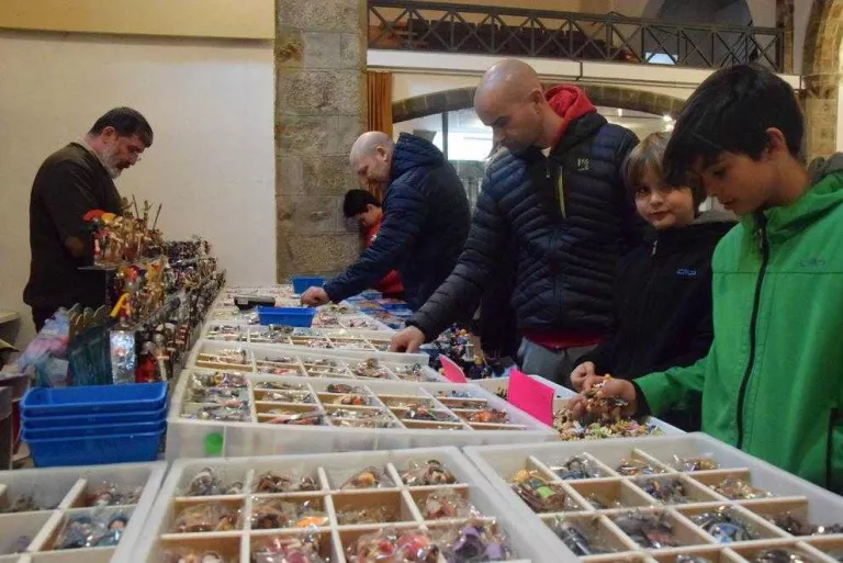 Més de 2.000 persones visiten la primera Fira del Playmobil de La Seu d'Urgell