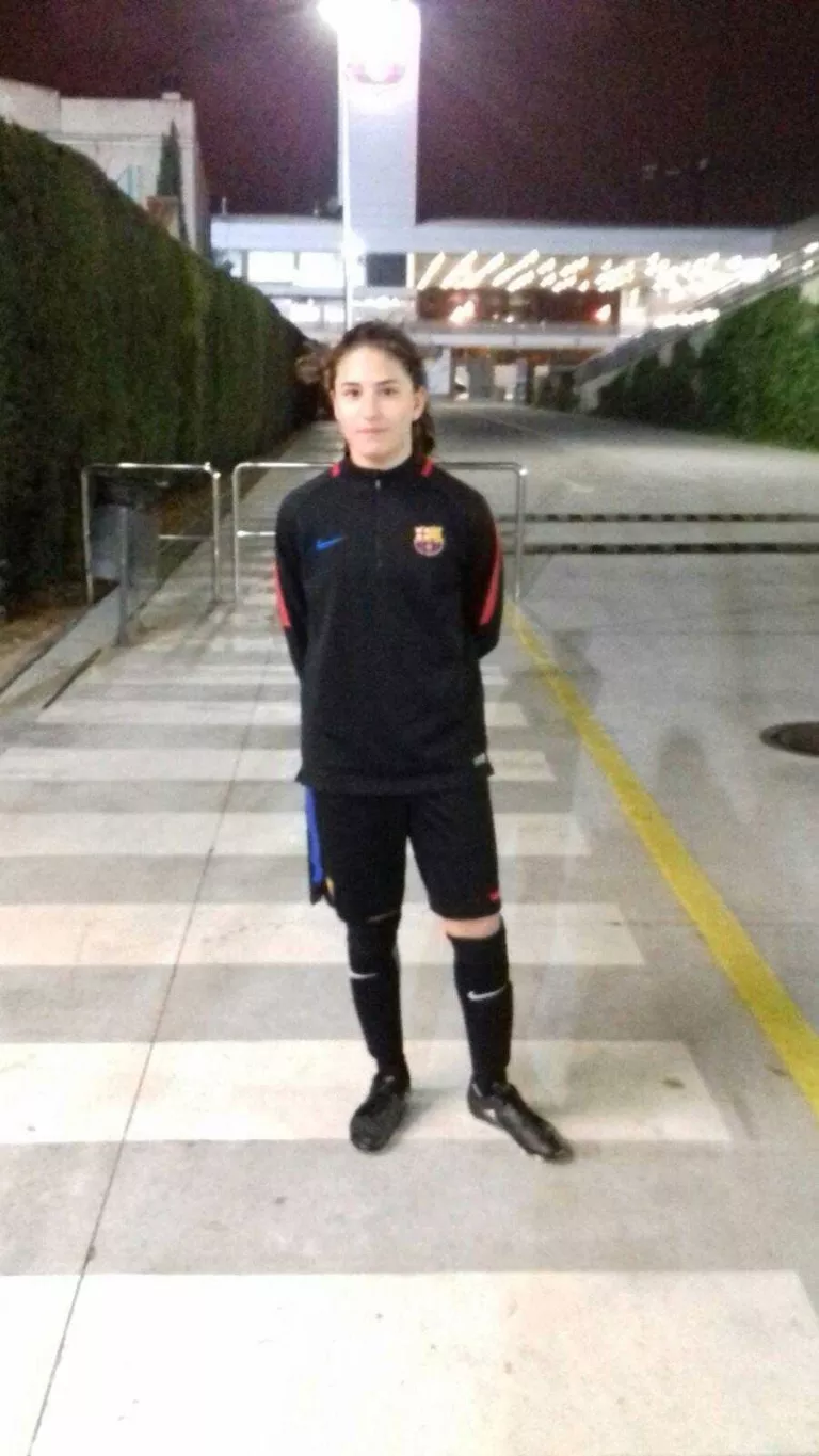 Reina del gol en una Lliga de nois