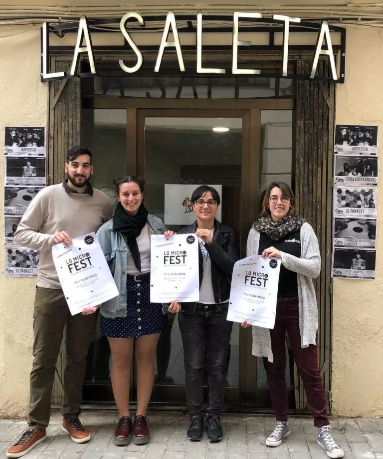 La Saleta acull Lo MicroFest, trenta microcàpsules teatrals l’11 i 12 de maig