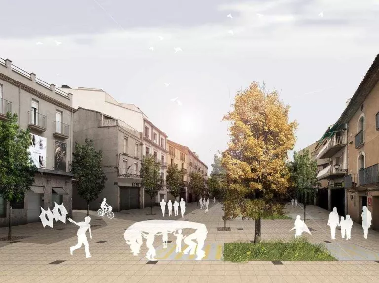 La reforma del centre de Mollerussa, després de la festa major per evitar el trasllat d’actes