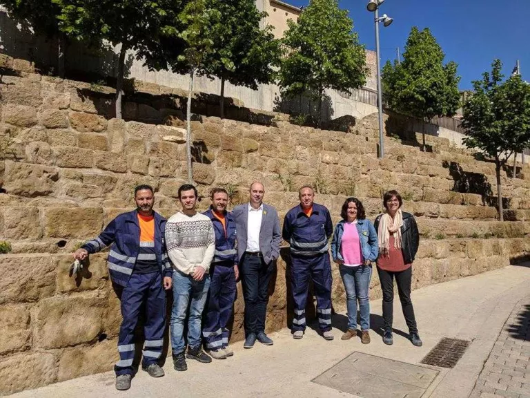 Balaguer crea zones verdes al centre i donarà feina a 31 aturats
