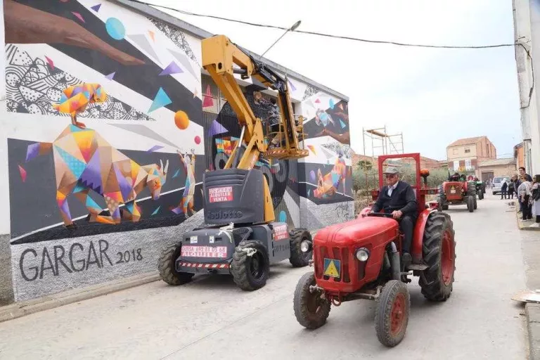 Penelles, art urbà per revitalitzar el mon rural