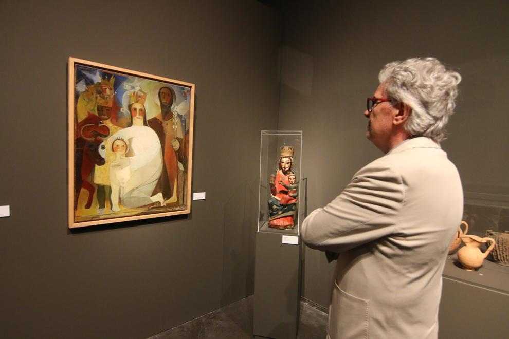 Obres de Guinovart dialoguen amb l’art del Museu de Lleida