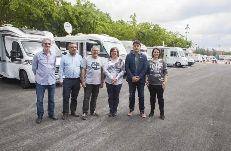 Una festa amb mig centenar de caravanes inaugura el pàrquing de Tàrrega