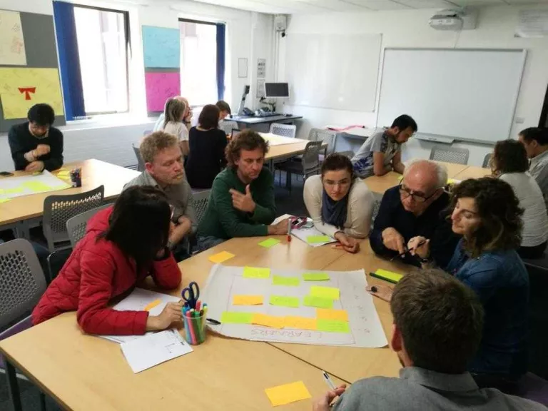 La reunió que van mantenir els centres a Exeter.