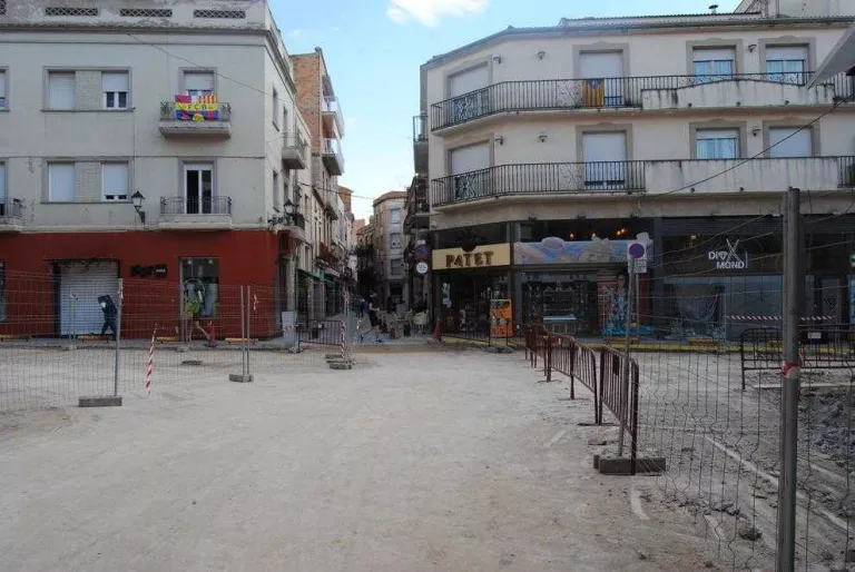 Quaranta llars de Mollerussa, sense llum per obres al centre