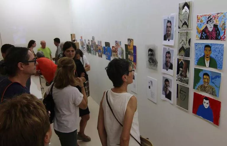Obres d’art inclusiu de la Fundació Arrels a Indecor