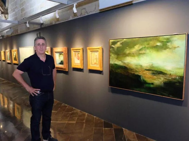El lleidatà Miguel Ibarbia presenta a l'IEI els seus 'capricis' pictòrics