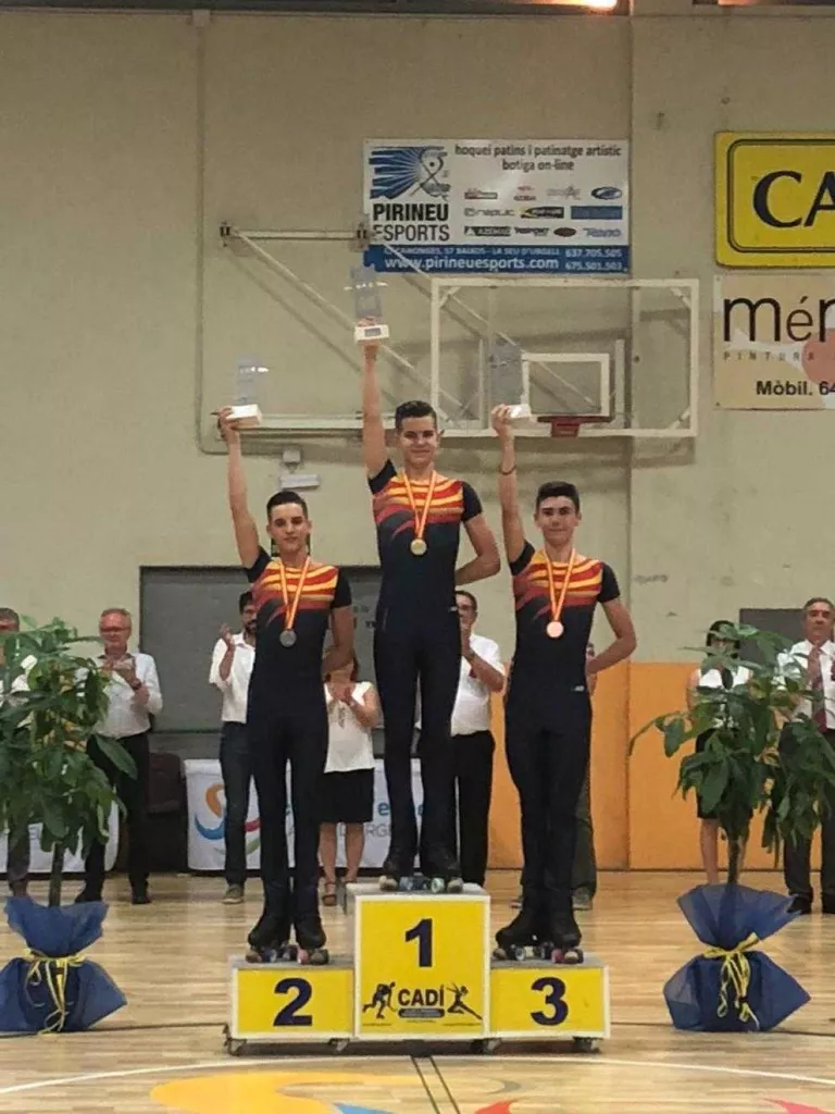 Domini català a l’Estatal juvenil i cadet de patinatge artístic