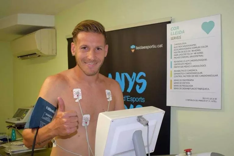 El davanter Pedro Martín, tercer fitxatge del Lleida