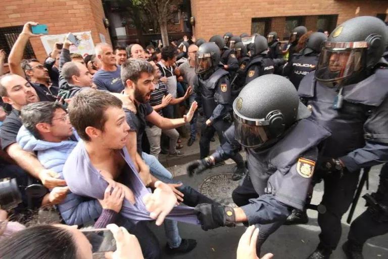 Judici per les càrregues de l'1-O a la Mariola, el segon a Catalunya