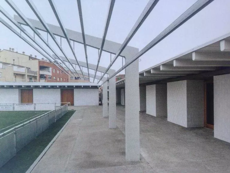 La millora del camp de futbol d’Alcarràs, finalista a la XIV Biennal d’Arquitectura