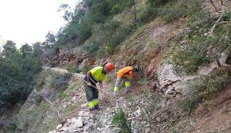 Mont-rebei reobre accessos i ja rep els primers turistes