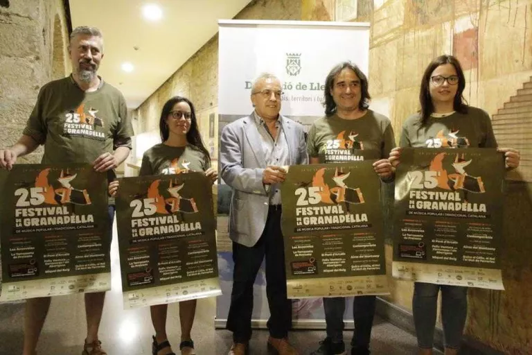 Feliu Ventura, al Festival de la Granadella de Música Popular i Tradicional
