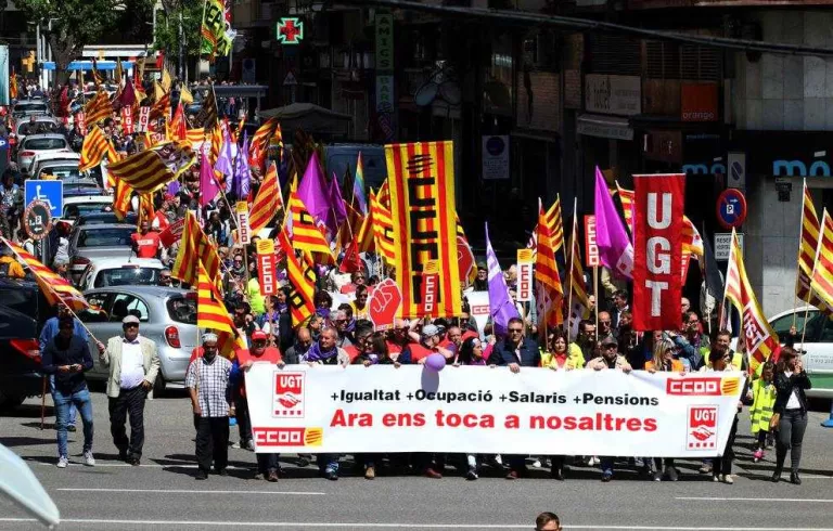Només el 47 per cent dels ocupats de Lleida té un contracte fix i a jornada completa