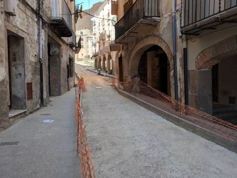 Les obres del carrer Botera de Balaguer seran al setembre