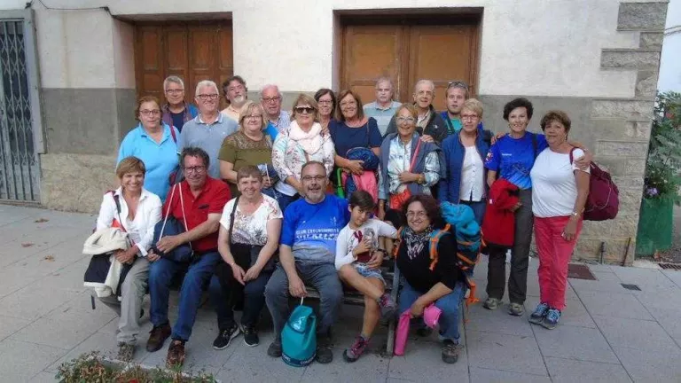Excursió de veïns de Vilaller a Artosta