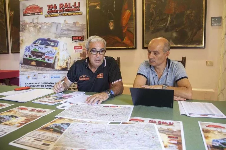 Un total de setanta-sis cotxes inscrits al Ral·li Ciutat de Cervera