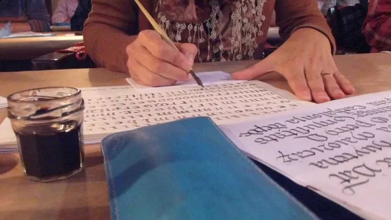 Curs de cal·ligrafia històrica a l’Arxiu de Tàrrega