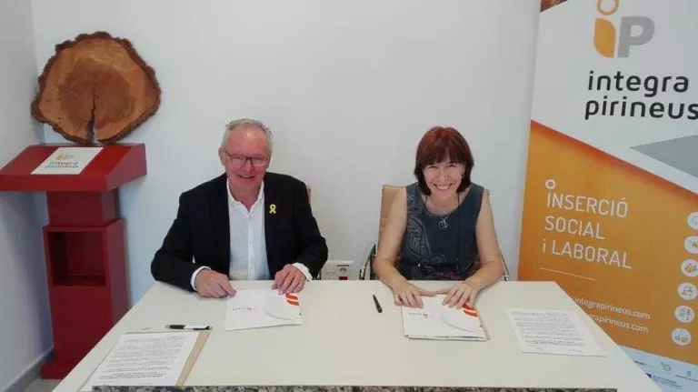 Aspid i Integra Pirineu uneixen forces per afavorir la inclusió laboral a l'Alt Urgell