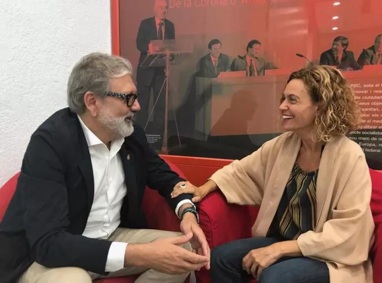 Reunió Larrosa-Batet per les infraestructures