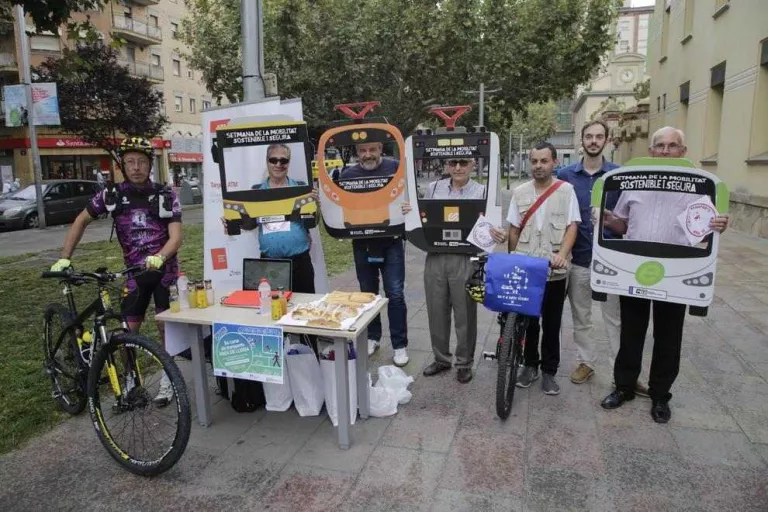 La bici i el cotxe tarden el mateix de Rosselló i Torrefarrera a Lleida