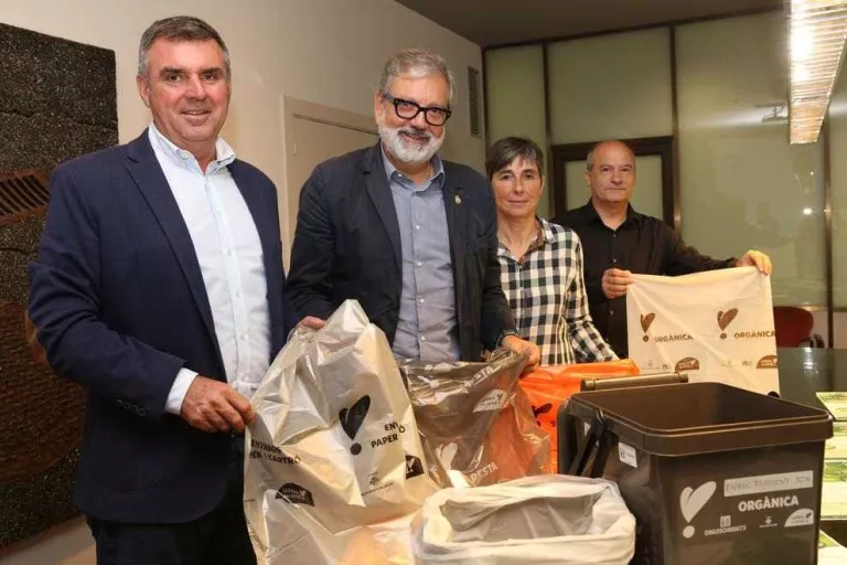 Recollida porta a porta en 1.400 cases de Ciutat Jardí al novembre