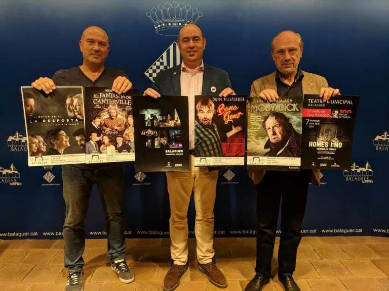 Josep M. Pou, Vilarasau, Joel Joan i Joan Pera, estrelles a Balaguer