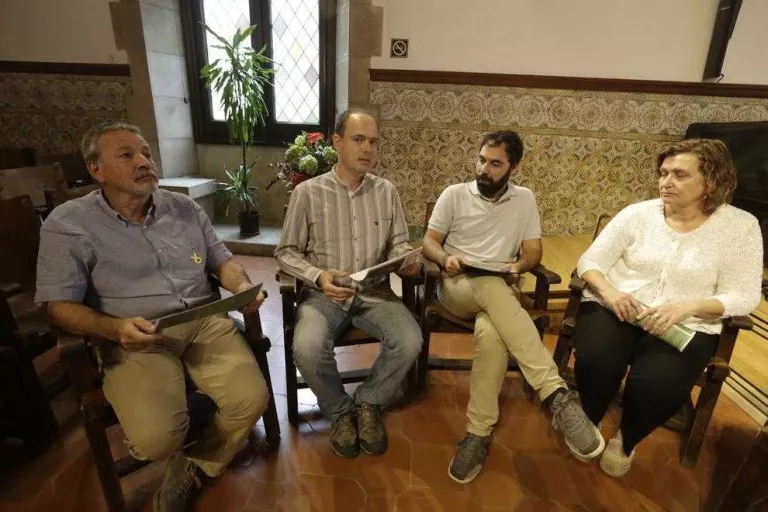 Presentació de les jornades amb els seus responsables, a l’IEI.