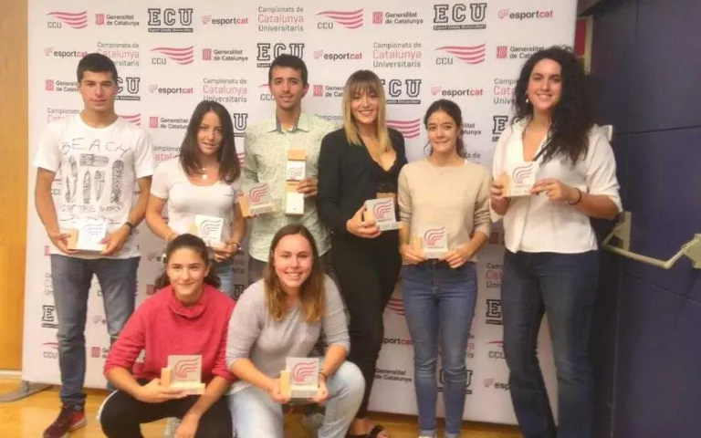 Vuit esportistes de la UdL, premiats a nivell de Catalunya