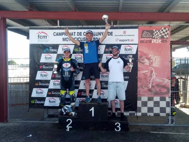 El lleidatà Joan Lladós es proclama campió de Catalunya de Supermoto