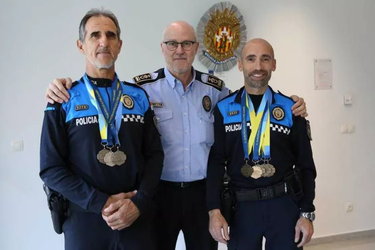 Vuit medalles de la Urbana als Jocs Europeus de Policies