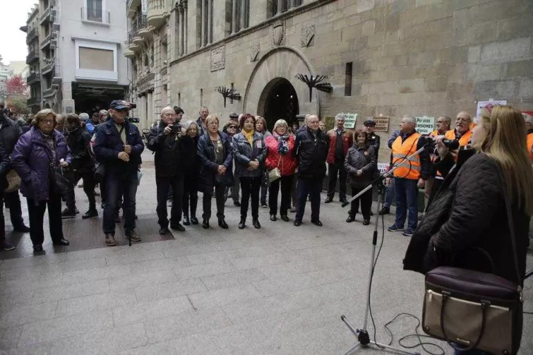 La Marea Pensionista de Lleida prossegueix les seues reivindicacions