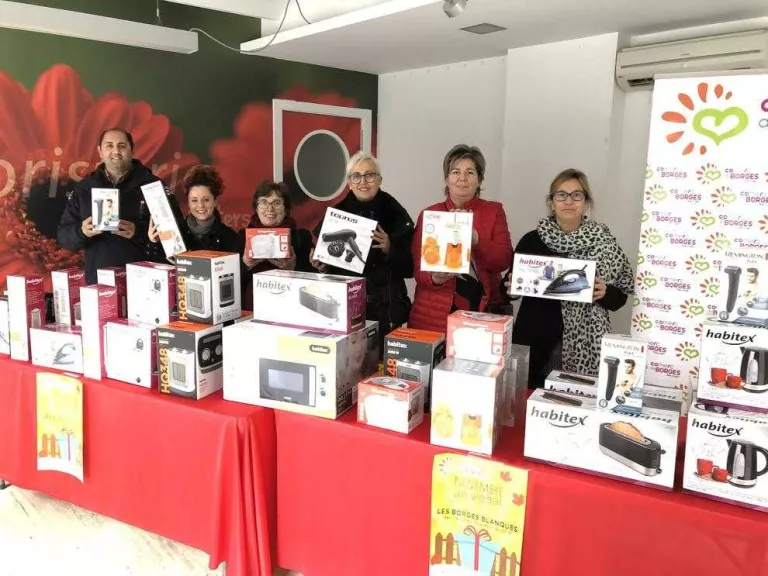 Els comerciants de les Borges sortegen 45 electrodomèstics entre els clients