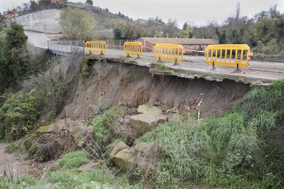 El 80% de la xarxa de camins de Cervera, impracticable
