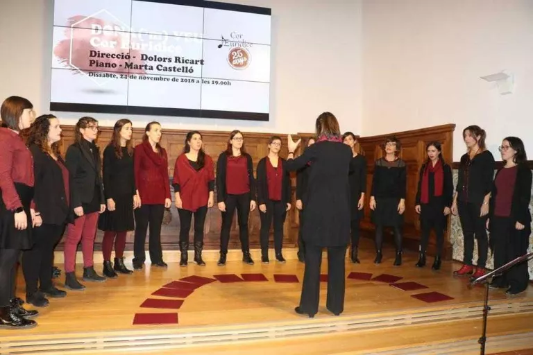 El Cor Euridice celebra els 25 anys amb un concert a l'IEI