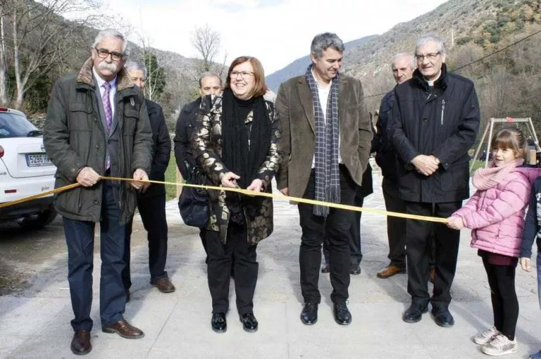 Inauguren el Parc Ton de Cal Massó d'Anserall, a les Valls de Valira