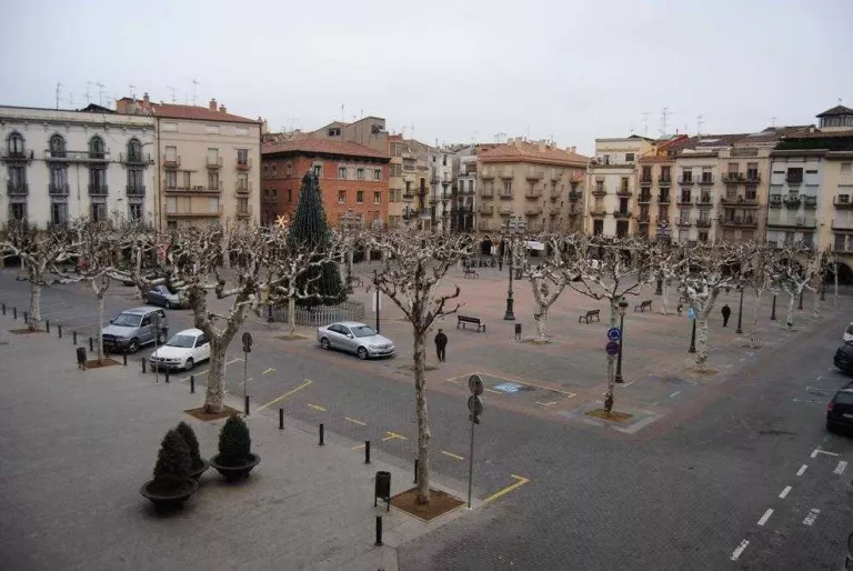 La pista de gel de Balaguer obliga a traslladar el mercat