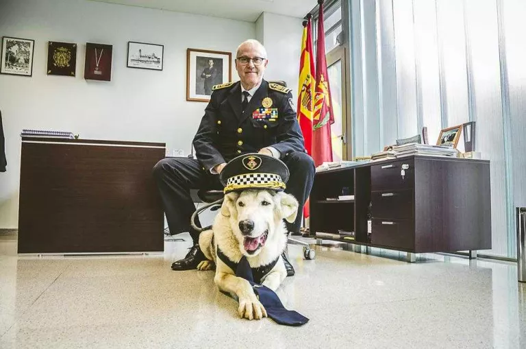 La Guàrdia Urbana col·labora en un calendari amb la protectora Amics dels Animals del Segrià