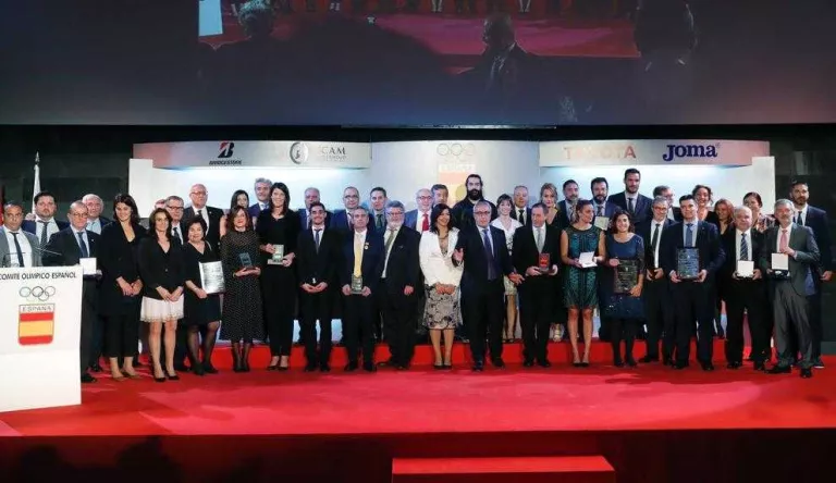 Saül Craviotto va ser un dels premiats a la gala del Comitè Olímpic Espanyol, que es va celebrar ahir a Madrid.
