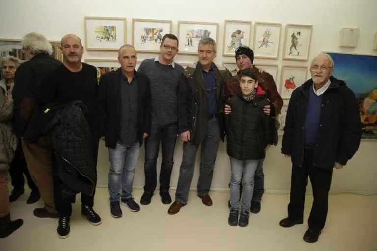 Exposició de Nadal a la galeria comercial Indecor de Lleida