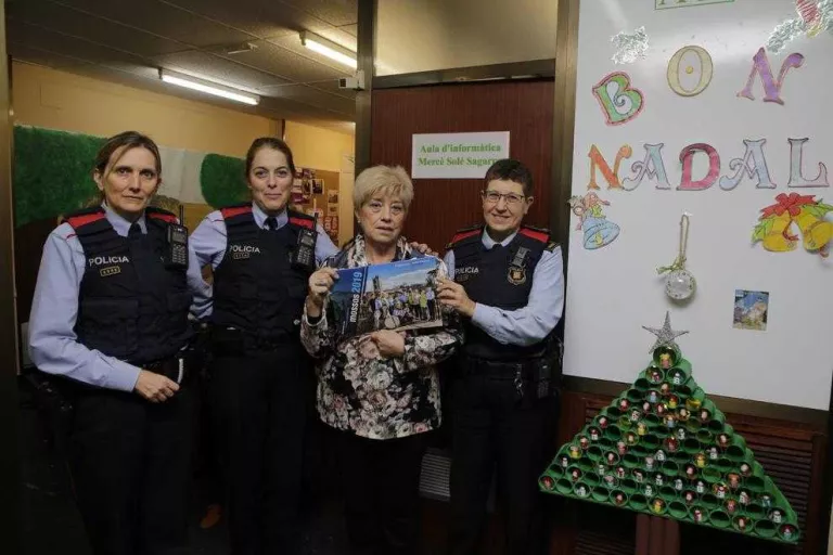 Els Mossos, solidaris amb els malalts d'Alzheimer