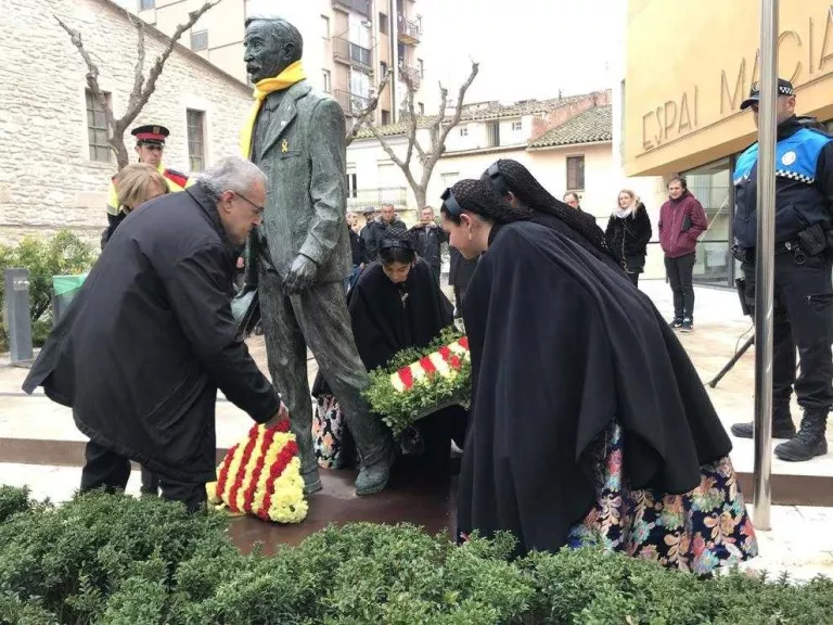 Actes en els 85 anys de la mort de Macià
