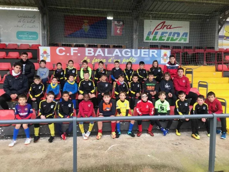 En marxa el Campus de Nadal del CF Balaguer amb una trentena de participants
