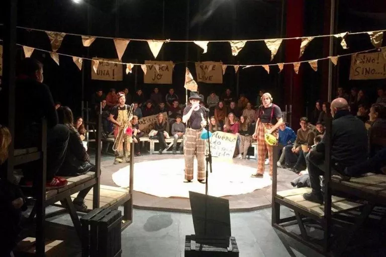 La Baldufa estrena avui a la Llotja el seu nou espectacle, 'Chapeau'