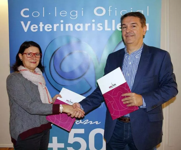 El Col·legi de Veterinaris renova la col·laboració amb l'IRBLleida