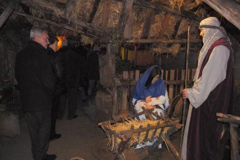 El pessebre vivent de Linyola culmina el vintè aniversari amb 3.500 visitants